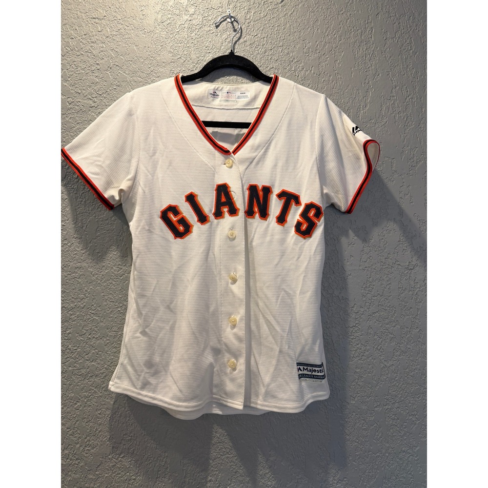 Majestic San Francisco Giants Baseball Jersey Cool Base White POSEY